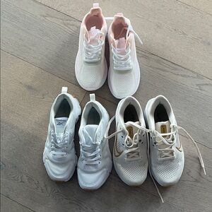 Nike and Reebok Kids Sneakers Trio
